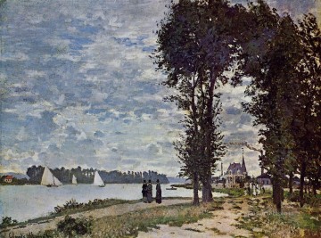  Argenteuil Pintura al %C3%B3leo - Las orillas del Sena en Argenteuil Claude Monet